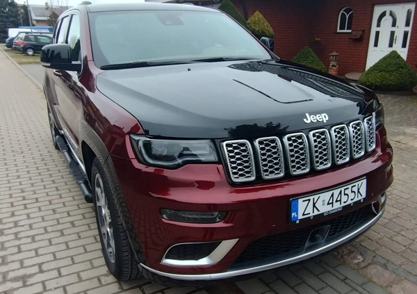 Jeep Grand Cherokee cena 188000 przebieg: 26000, rok produkcji 2021 z Nowy Dwór Mazowiecki małe 172